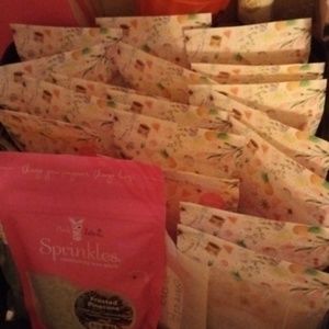 Pink zebra sprinkles